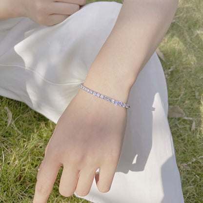 [CiCi]Radiant Colorful Round Cut Party Bracelet