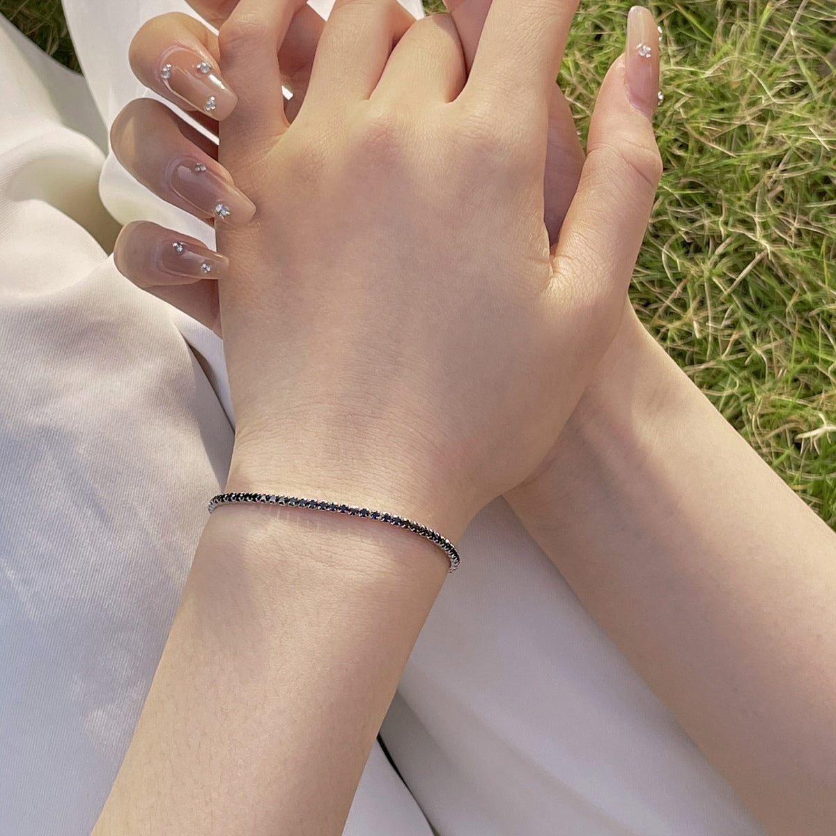 [CiCi]Radiant Colorful Round Cut Party Bracelet