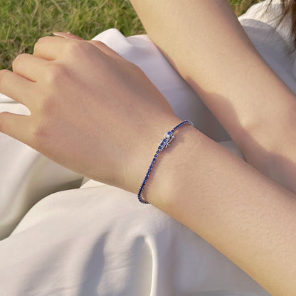 [CiCi]Radiant Colorful Round Cut Party Bracelet