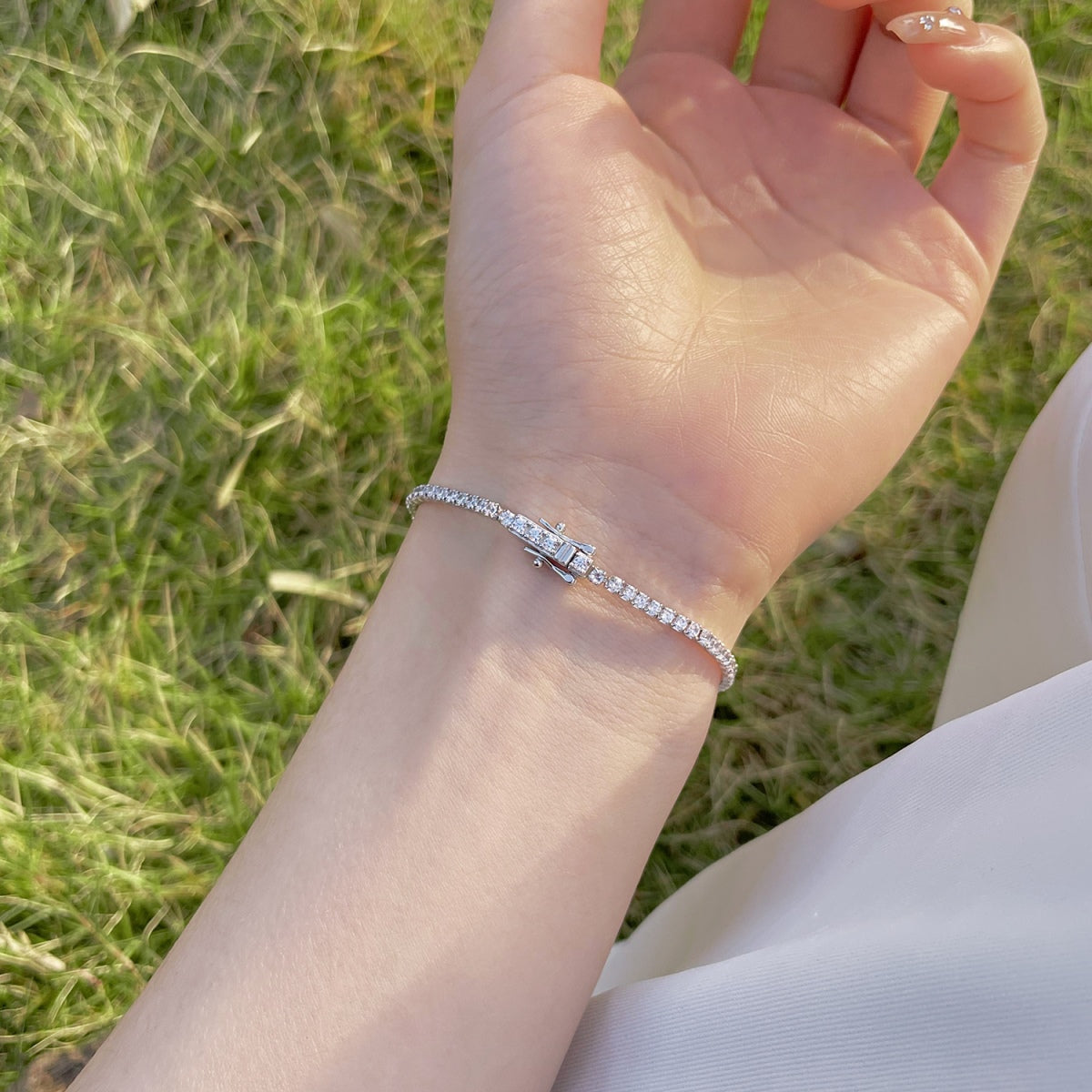 [CiCi]Radiant Colorful Round Cut Party Bracelet