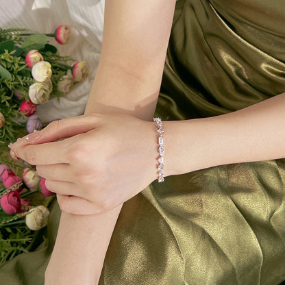 [CiCi]Unique Exquisite Multi Cut Daily Bracelet