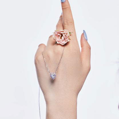[CiCi]Exquisite Heart Shape Necklace