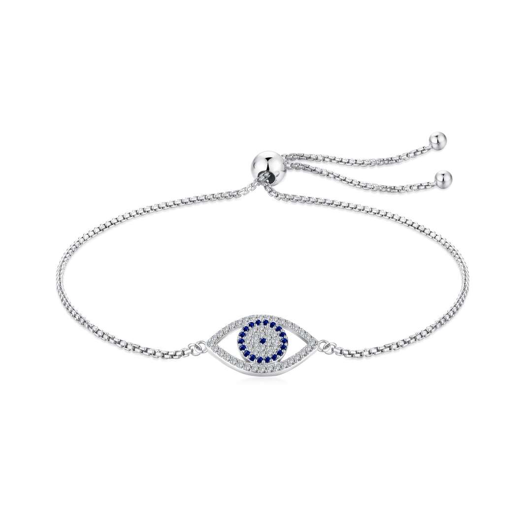 [CiCi]Dazzling Eye Shape Necklace