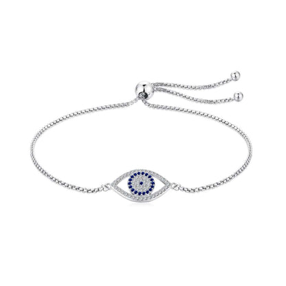 [CiCi]Dazzling Eye Shape Necklace