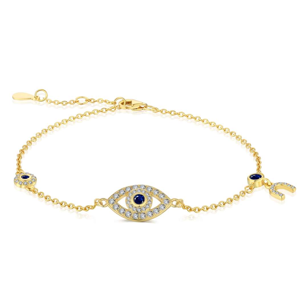 [CiCi]Dainty Eye Shape Necklace