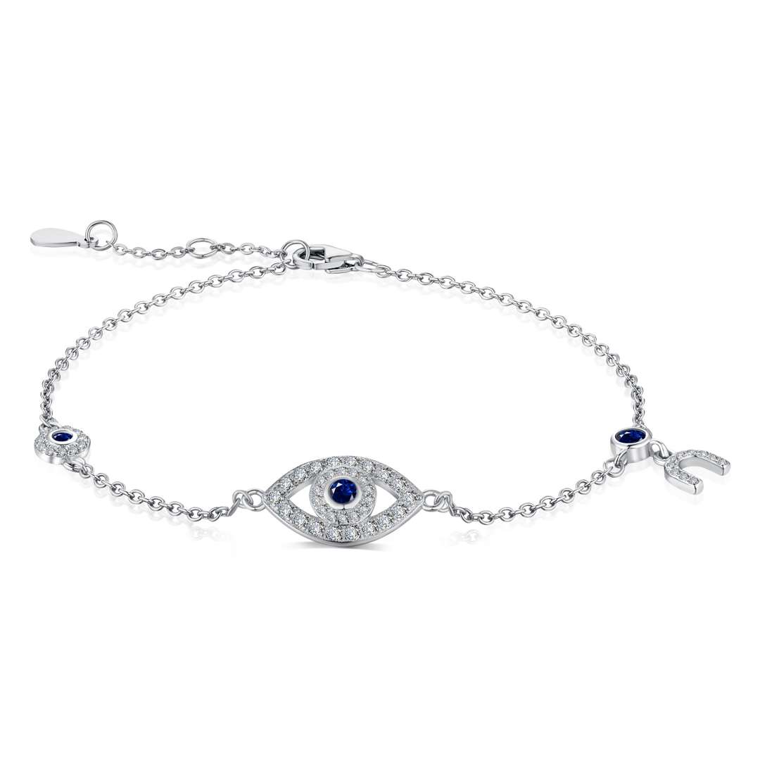 [CiCi]Dainty Eye Shape Necklace