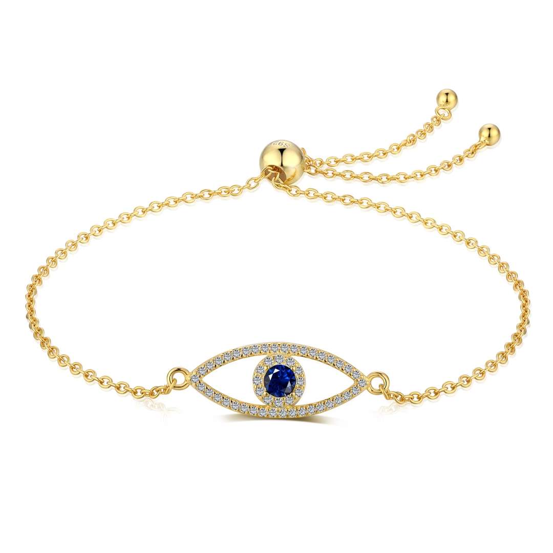 [CiCi]Devil's Eye Hollow Design Bracelet