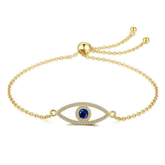 [CiCi]Devil's Eye Hollow Design Bracelet