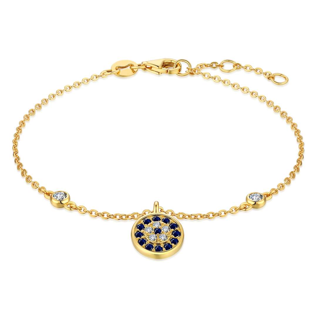 [CiCi]Devil's Eye Round Shape Bracelet
