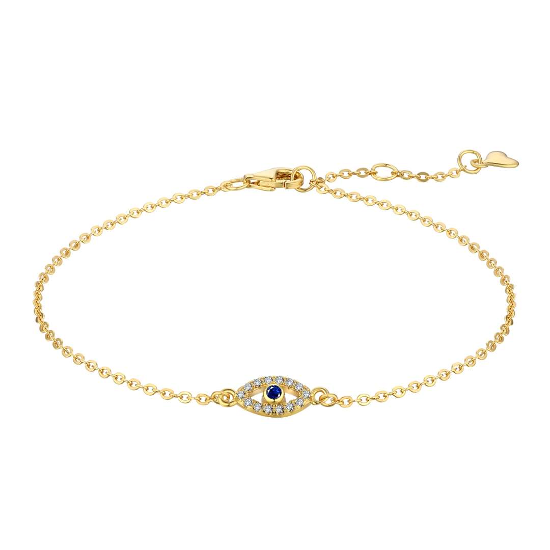 [CiCi]Evil Eye Shape Necklace