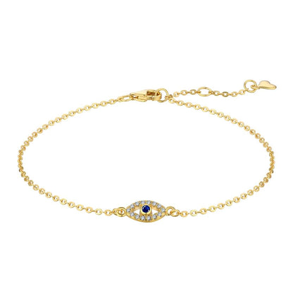 [CiCi]Evil Eye Shape Necklace