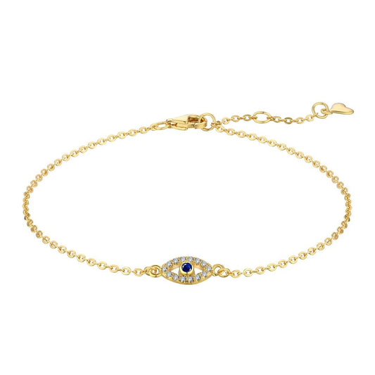 [CiCi]Evil Eye Shape Necklace