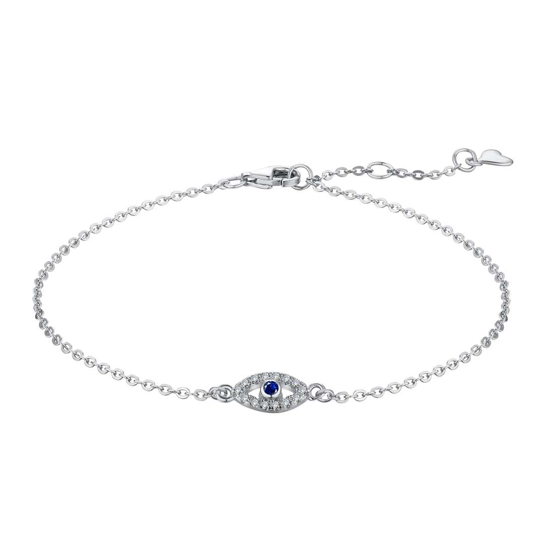 [CiCi]Evil Eye Shape Necklace