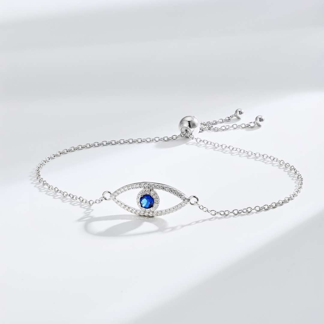 [CiCi]Devil's Eye Hollow Design Bracelet