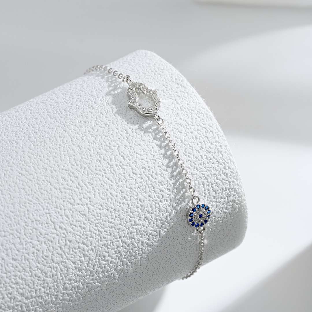[CiCi]Gost Shape & Round Shape Necklace