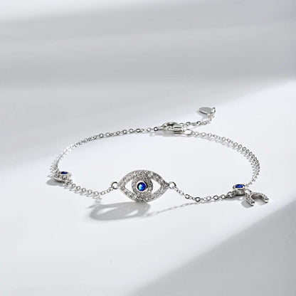 [CiCi]Dainty Eye Shape Necklace