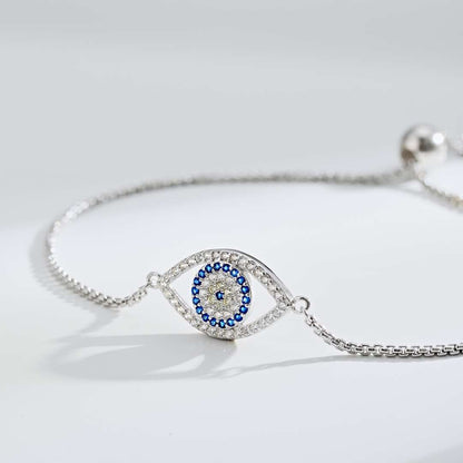 [CiCi]Dazzling Eye Shape Necklace
