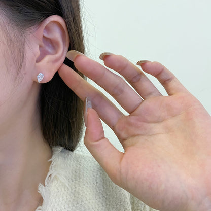 [CiCi]Ornate Water Drop Shape Earrings