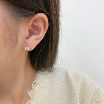 [CiCi]Unique Round Shape Earrings