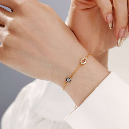 [CiCi]Gost Shape & Round Shape Necklace