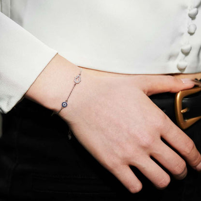 [CiCi]Gost Shape & Round Shape Necklace