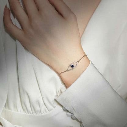 [CiCi]Devil's Eye Hollow Design Bracelet