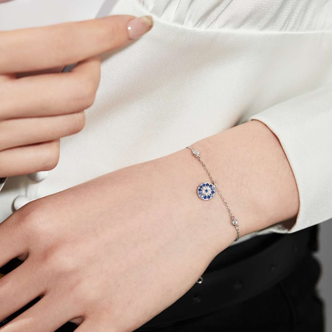 [CiCi]Devil's Eye Round Shape Bracelet