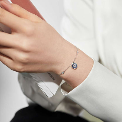 [CiCi]Devil's Eye Round Shape Bracelet