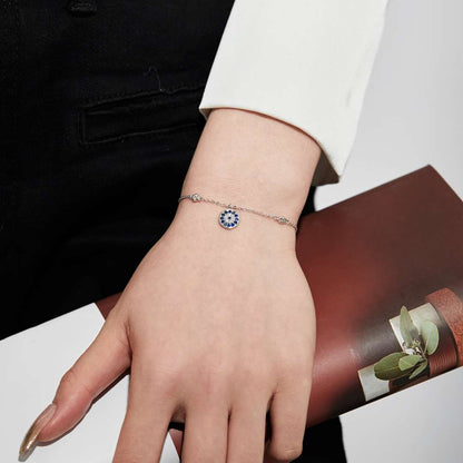 [CiCi]Devil's Eye Round Shape Bracelet