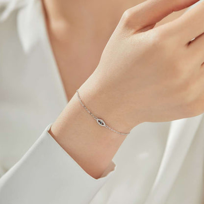 [CiCi]Evil Eye Shape Necklace