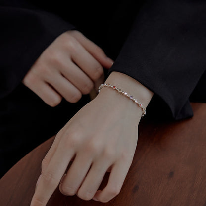 [CiCi]Sparkling Exquisite Round Cut Party Bracelet