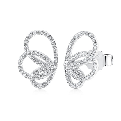 [CiCi]Exquisite Butterfly Shape Earrings