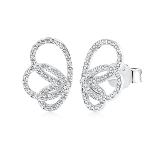 [CiCi]Exquisite Butterfly Shape Earrings