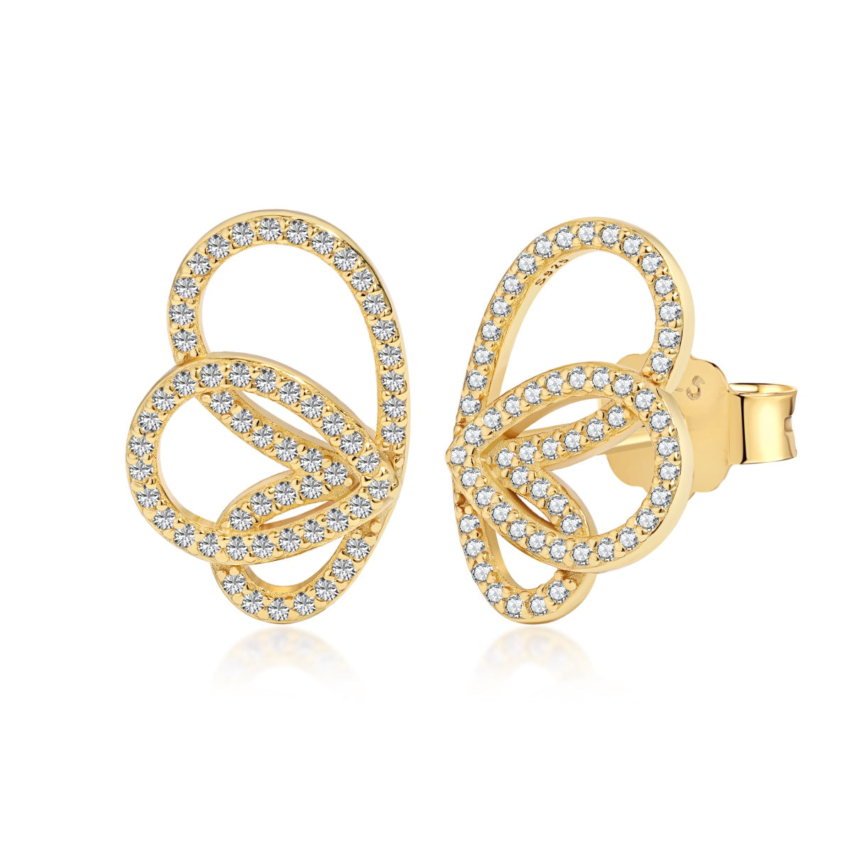 [CiCi]Exquisite Butterfly Shape Earrings