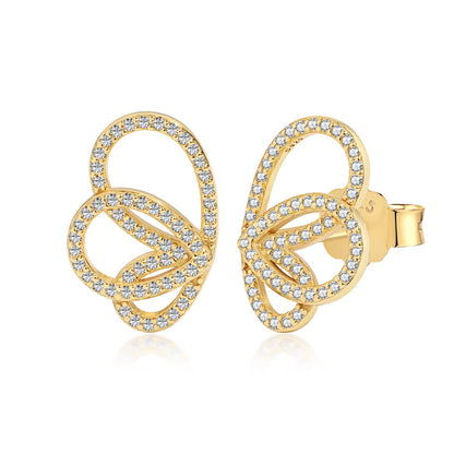 [CiCi]Exquisite Butterfly Shape Earrings