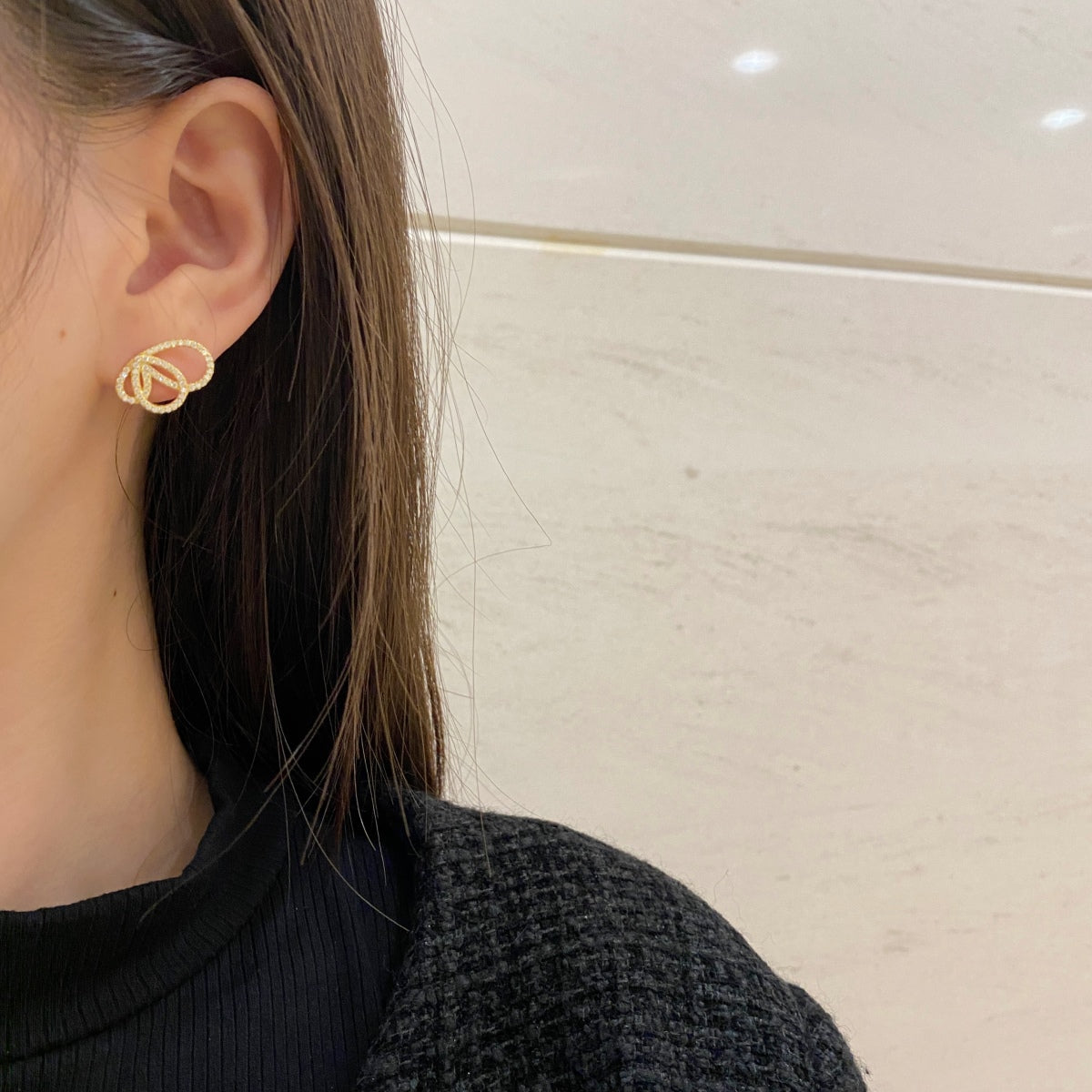 [CiCi]Exquisite Butterfly Shape Earrings