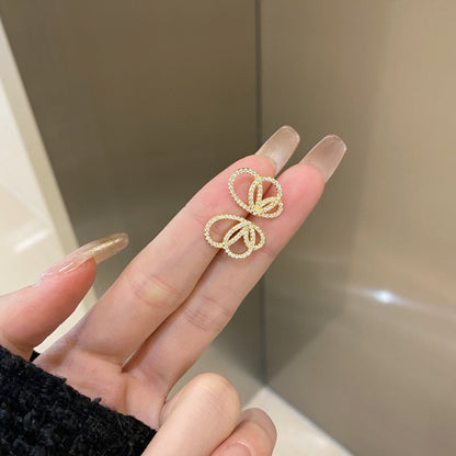 [CiCi]Exquisite Butterfly Shape Earrings