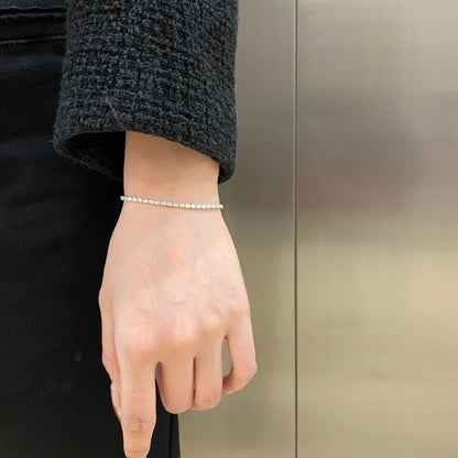 [CiCi]Elegant Emerald Cut Daily Bracelet
