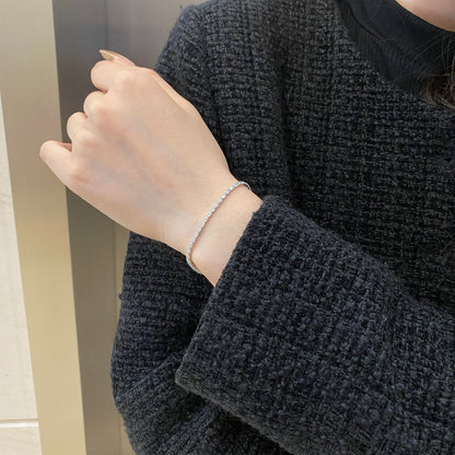 [CiCi]Elegant Emerald Cut Daily Bracelet