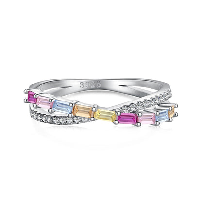 [CiCi]Energetic Elegant Radiant Cut Party Ring