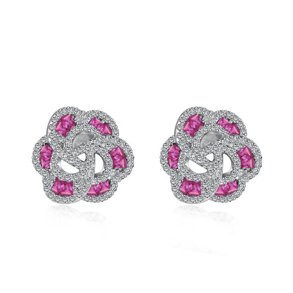[CiCi]Exquisite Flower Shape Daily Earrings