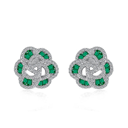[CiCi]Exquisite Flower Shape Daily Earrings
