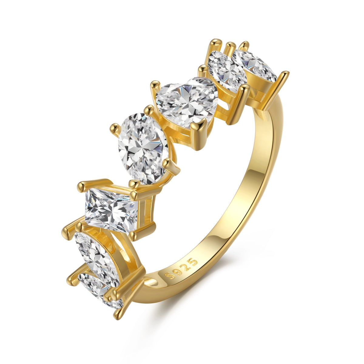 [CiCi]Delicate Multi Cut Ring
