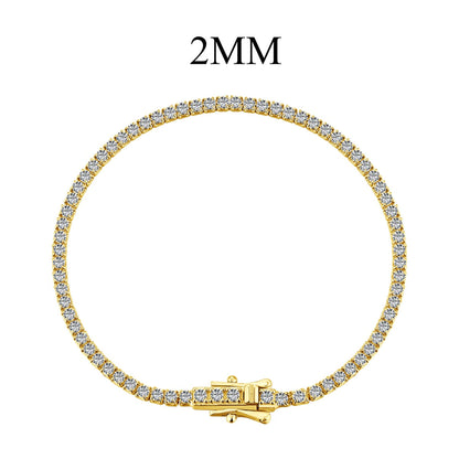 [CiCi]Radiant Colorful Round Cut Party Bracelet