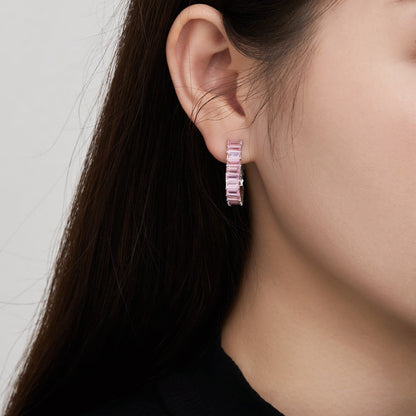 [CiCi]Radiant Heart Cutout Earrings