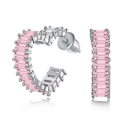 [CiCi]Radiant Heart Cutout Earrings