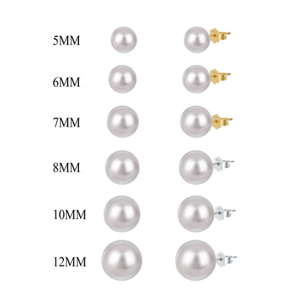 [CiCi]Delicate Pearl Earrings