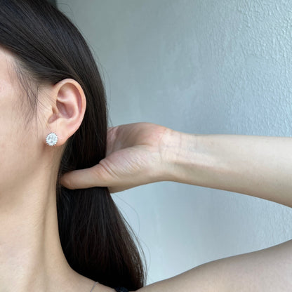 [CiCi]Delicate Radiant Oval Cut Daily Earrings