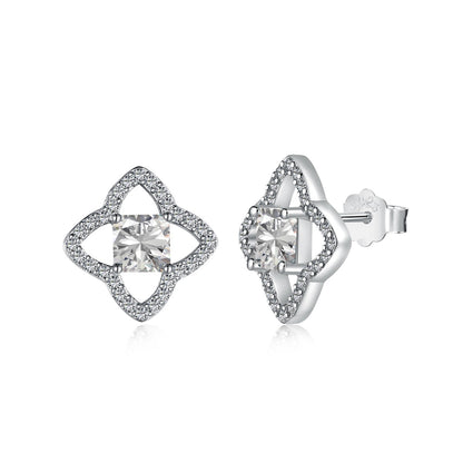[CiCi]Elegant Star Shape Princess Cut Daily Earrings