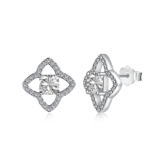 [CiCi]Elegant Star Shape Princess Cut Daily Earrings